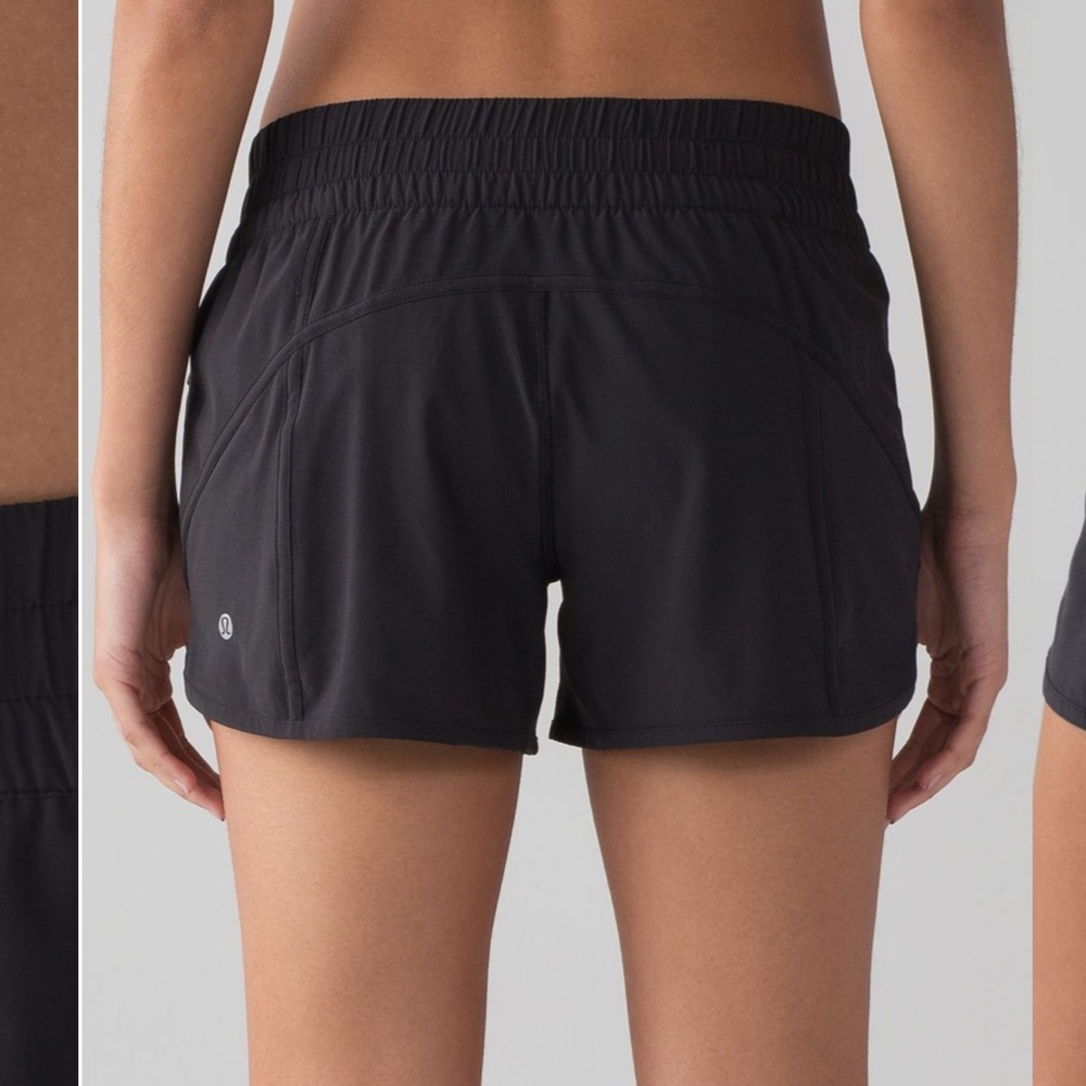 Lululemon Tracker Short V 4" Inseam Black - Picture 7 of 8